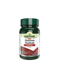 Natures Aid Chromium Picolinate 200 mcg (90 Tablets)