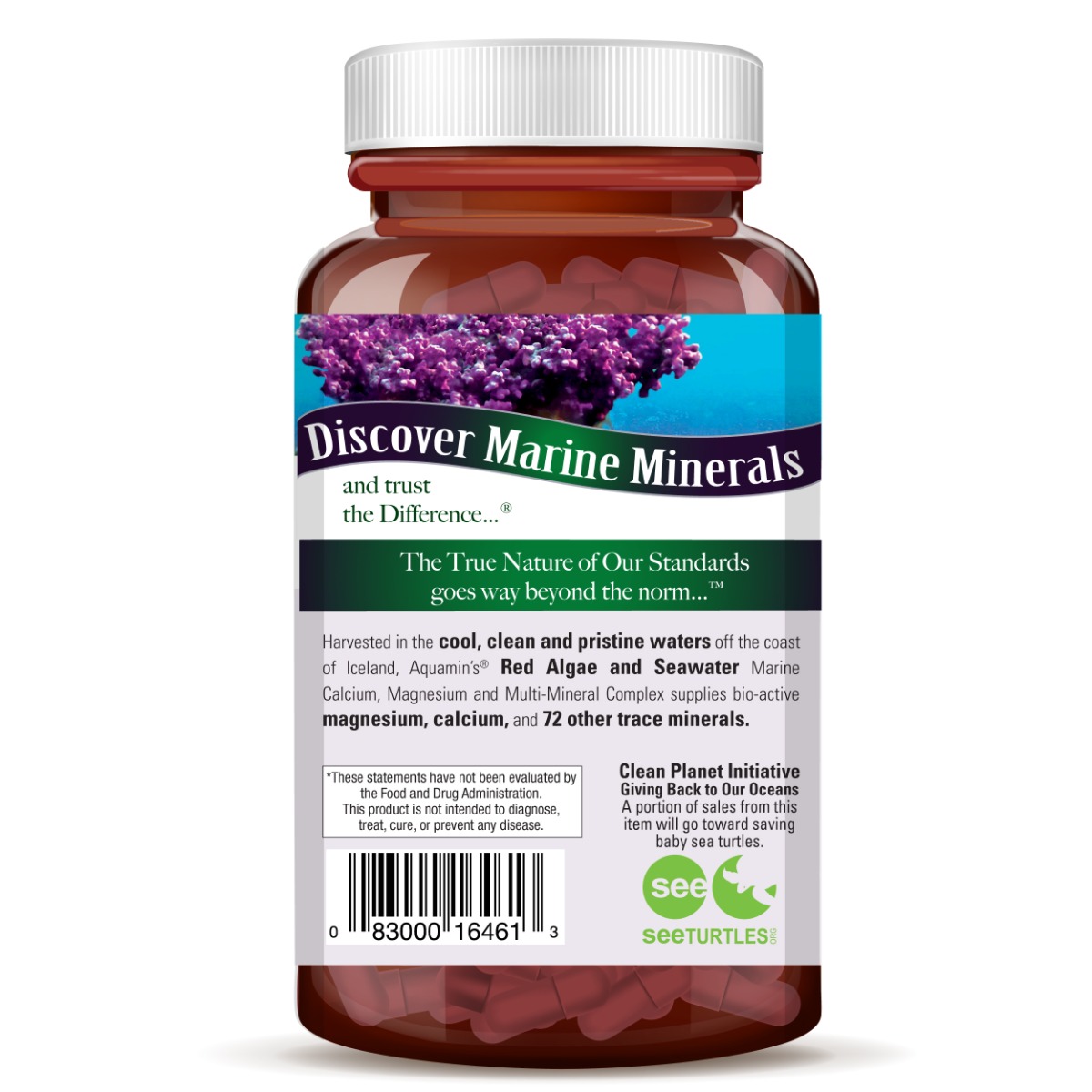 Nature's Answer - Marine Based Cal-Mag, 120 kapslar - Bild 3