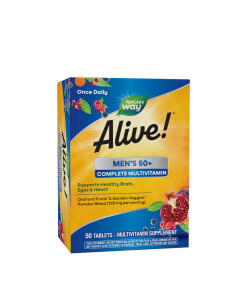 Natures Way Alive!® Men's 50+ Complete Multivitamin (50 Tablets)