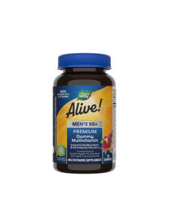Natures Way Alive!® Premium Men’s 50+ Gummy Multivitamin (75 Gummies