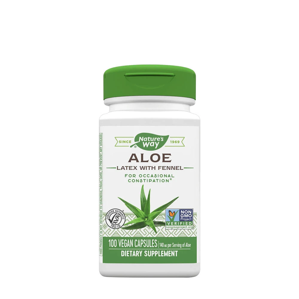 Natures Way Aloe (100 Capsules)