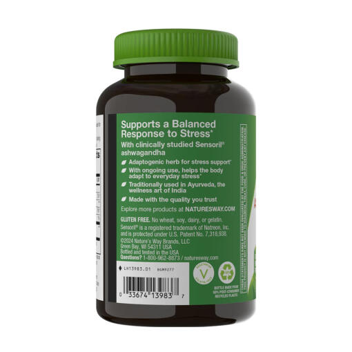 Nature's Way - Ashwagandha Gummies, 90 stycken, Bärsmak - Bild 3