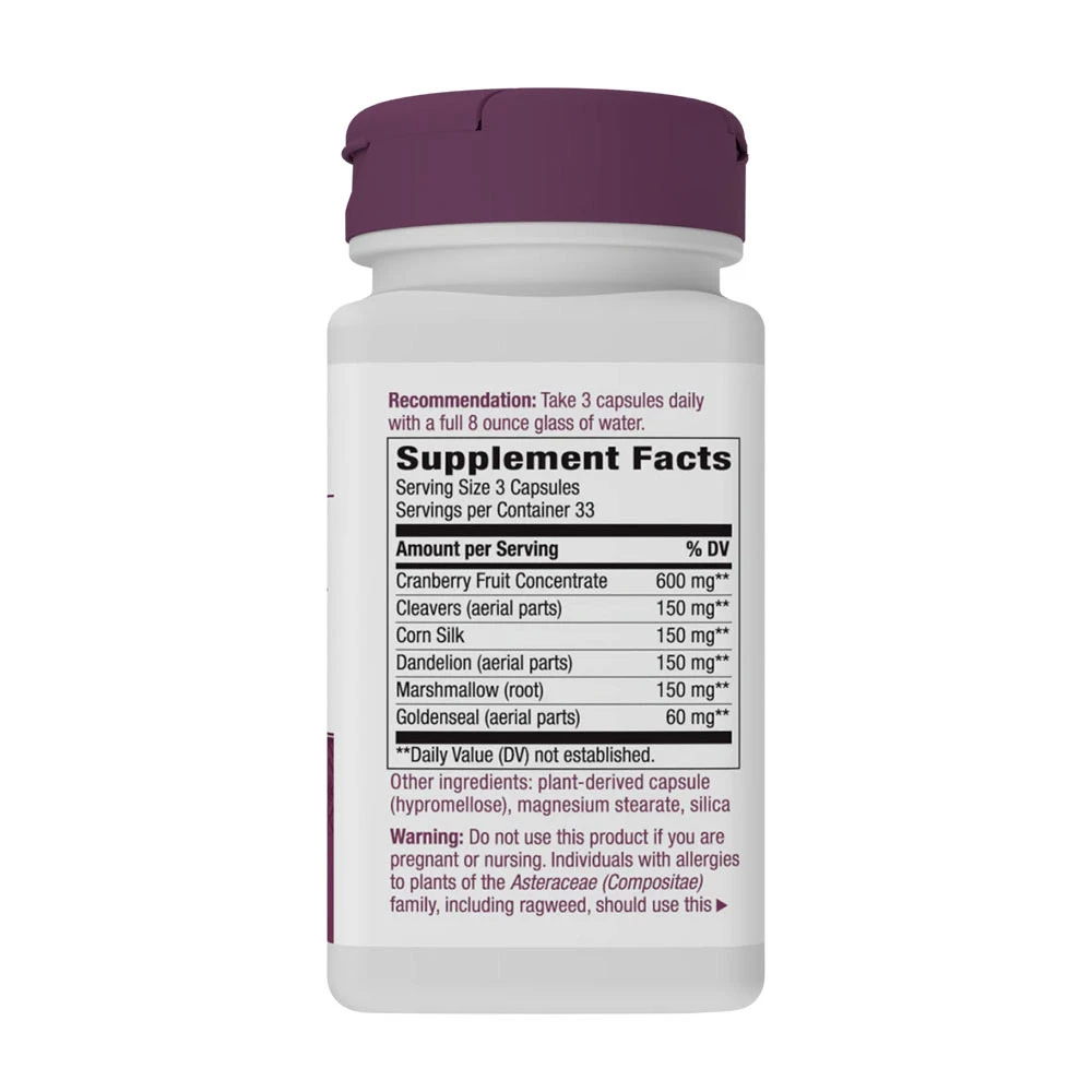 Natures Way - Urinary, för urinvägshälsa, 100 kapslar - Bild 2