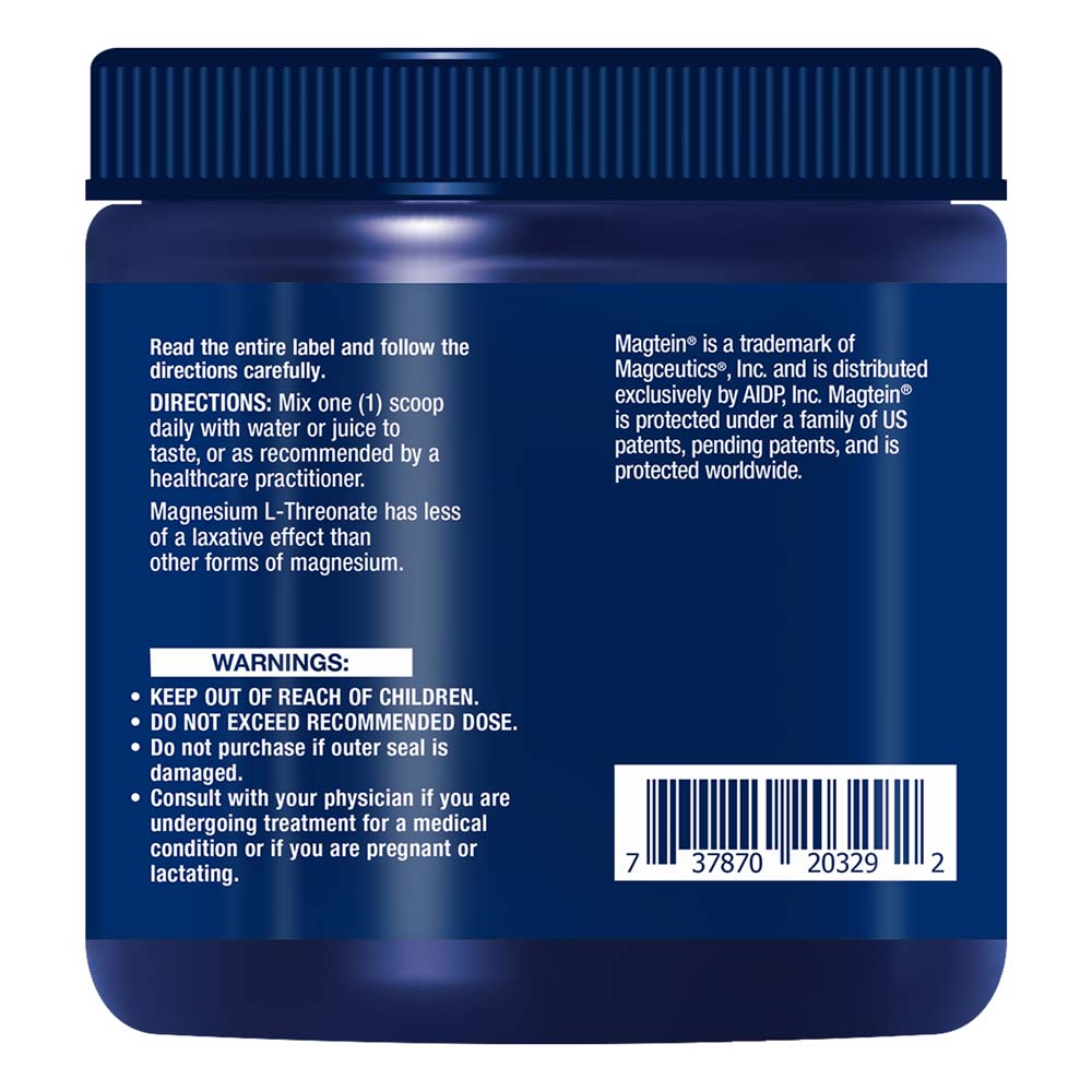 Life Extension - Neuro-Mag Magnesium L-Treonat, Tropisk Punch, 93 g - Bild 4