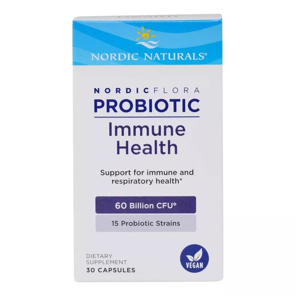 Nordic Naturals - Nordic Flora Probiotisk Immunförsvar, 30 kapslar | Vitaminer och mineralerHälsa och välbefinnandeHälsokostProbiotikaAcidophilus – Mjölksyrabakterier för Mage & Tarmflora | Apoteka