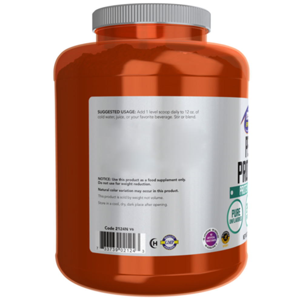 Now Foods - Ärtprotein, naturell 3175g - Bild 3