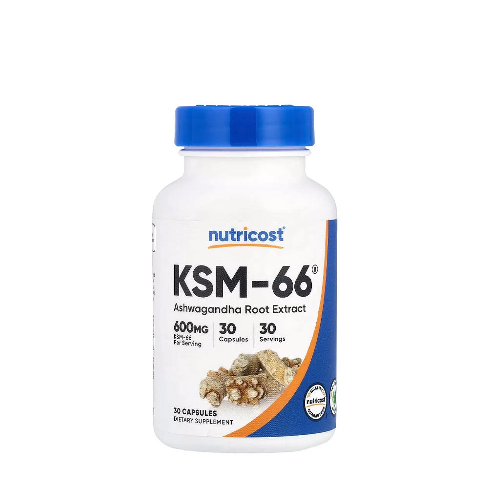 Nutricost - KSM-66, 30 kapslar | HälsokostAshwagandha | Apoteka