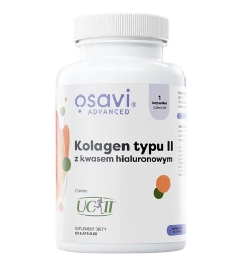 OSAVI Collagen Type II with Hyaluronic Acid (60 caps)