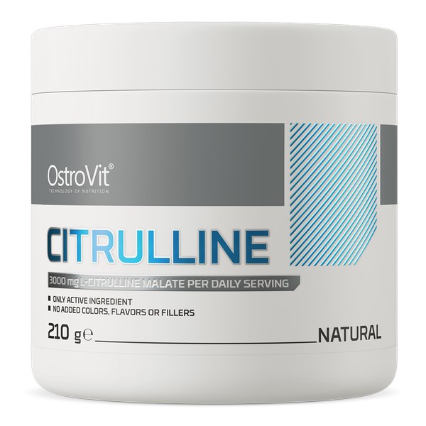 OstroVit - Citrulline, Citronsmak, 210 g | Vitaminer och mineraler | Apoteka