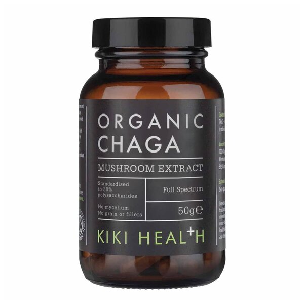 KIKI Health - Ekologiskt Chaga-extrakt, 50g | Veganska produkterHälsa och välbefinnandeHälsokost | Apoteka