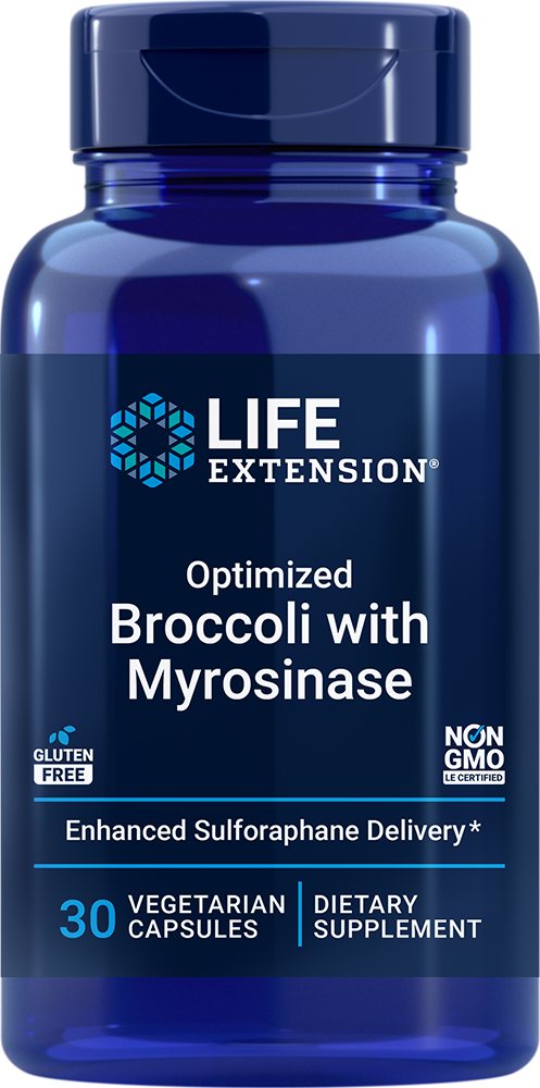 Life Extension - Optimerad Broccoli och Korsblommig Blandning, 30 enterotabletter | Hälsa och välbefinnandeHälsokostLeverstöd | Apoteka