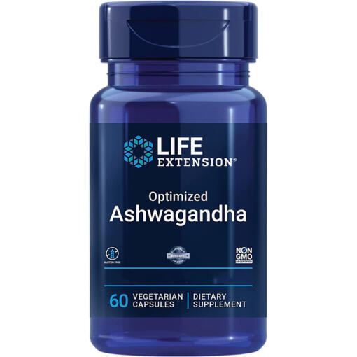 Life Extension - Optimerat Ashwagandhaextrakt, 60 kapslar - Bild 4