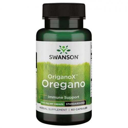 Swanson - OreganoX, 500 mg - 60 kapslar | Vitaminer och mineralerHälsa och välbefinnandeAntioxidanterHälsokost | Apoteka