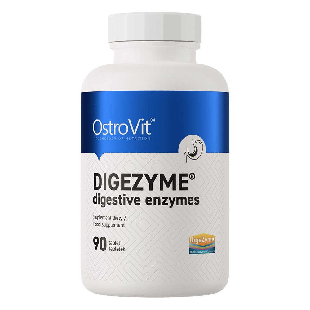 OstroVit - Digenzyme Matsmältningsenzymer, 90 tabletter | Vitaminer och mineralerHälsokostEnzymer | Apoteka