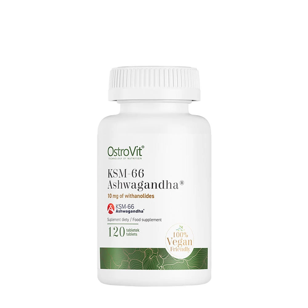 OstroVit - KSM-66 Ashwagandha, 120 tabletter | HälsokostAshwagandhaGinseng | Apoteka