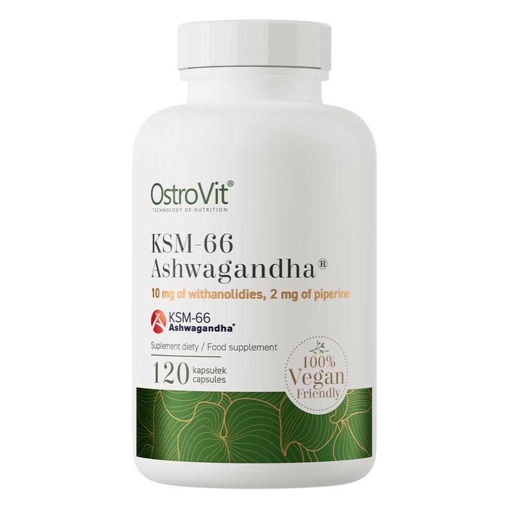 Ostrovit KSM-66 Ashwagandha® Vege (120 Capsules)