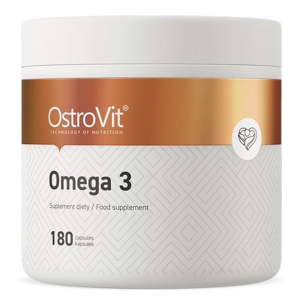 OstroVit - Omega 3, 180 kapslar | Vitaminer och mineralerOmega och fiskoljaHälsokost | Apoteka