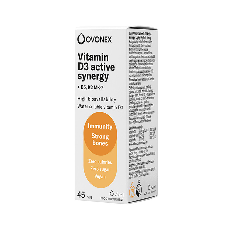 Ovonex - Vitamin D3 Aktiv Synergi, Flytande | Nya produkter | Apoteka