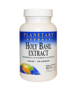 Planetary Herbals Holy Basil Extract 450mg 120 capsules