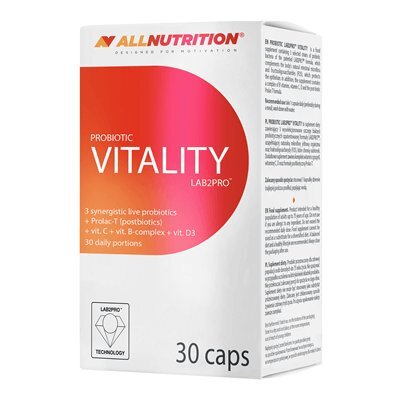 Allnutrition - Probiotic Vitality, 30 kapslar | Hälsa och välbefinnandeHälsokostProbiotika | Apoteka
