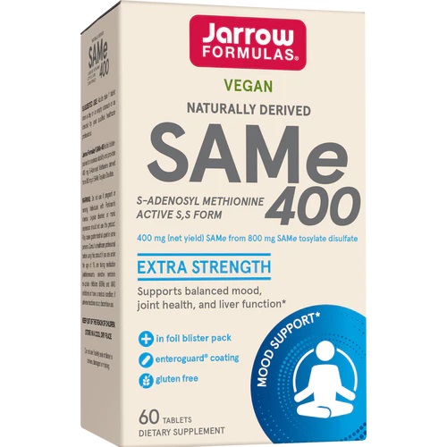 Jarrow Formulas - SAMe 400, 60 tabletter | Vitaminer och mineralerHälsa och välbefinnandeAminosyror och BCAAFitness & TräningStöd för lederna | Apoteka