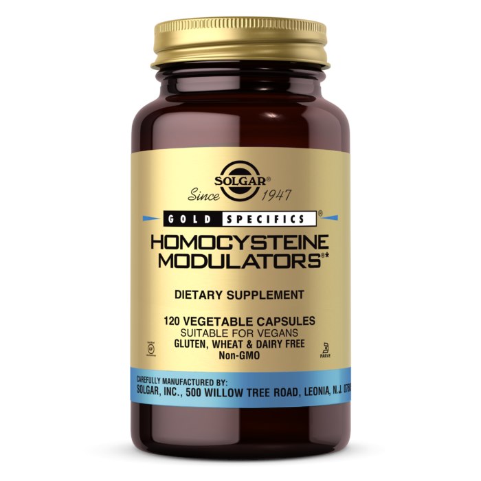 Solgar - Homocysteinmodulatorer, 120 kapslar | Vitaminer och mineralerVissa vitaminerFolsyra | Apoteka