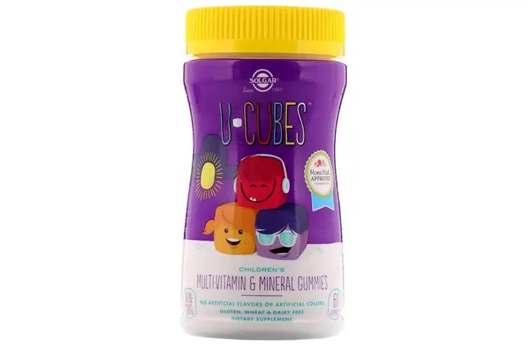 Solgar - U-Cubes Multivitamin & Mineraler, 60 gummibjörnar | Hälsa och välbefinnandeMultivitaminerHälsokostBørns sundhedNiacinBarns hälsa | Apoteka