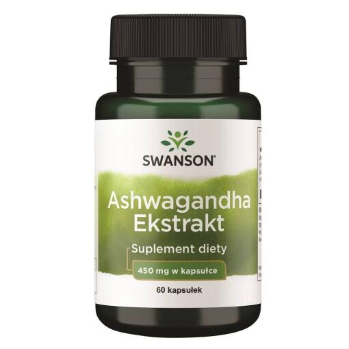 SWANSON Ashwagandha ekstrakt 60 kaps