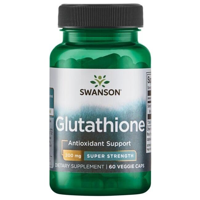 SWANSON L-Glutation 200mg 60 vcaps