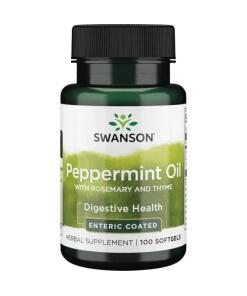 SWANSON Peppermint Oil Combination 100sgels