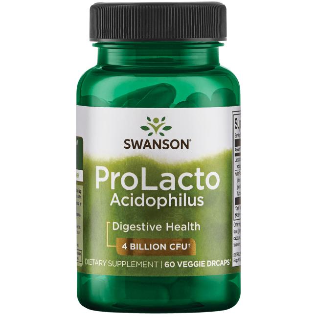 SWANSON Probiotic Prolacto Acidophilus 60 vcaps