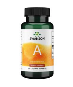 SWANSON Witamina A 10.000IU 250sgels