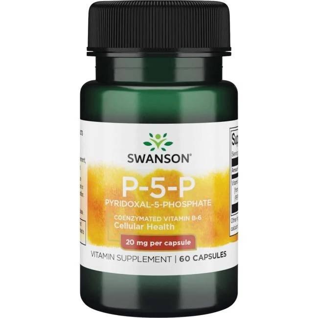 Swanson - P-5-P 20 mg, 60 kapslar | Vitaminer och mineralerHälsa och välbefinnandeVissa vitaminerB-vitaminHälsokost | Apoteka