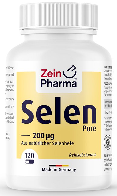 Zein Pharma - Rent Selen, 200 mcg - 120 kapslar | Veganska produkterHälsa och välbefinnandeHälsokostSelen | Apoteka