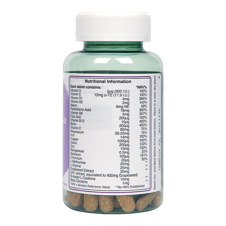 Holland & Barrett - Hud, Hår & Naglar Formel, 90 tabletter - Bild 3