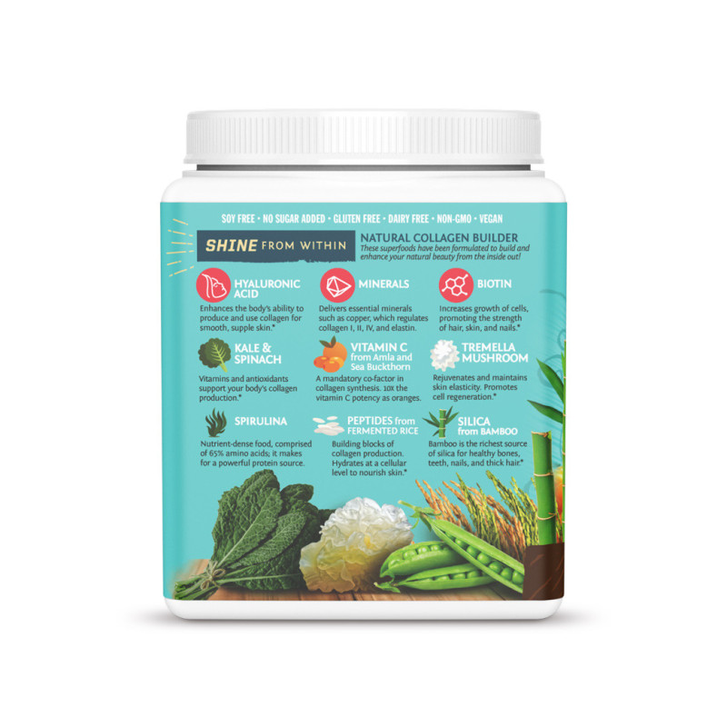 Sunwarrior - Collagen Builder Choklad, Pulver 500 g - Bild 4