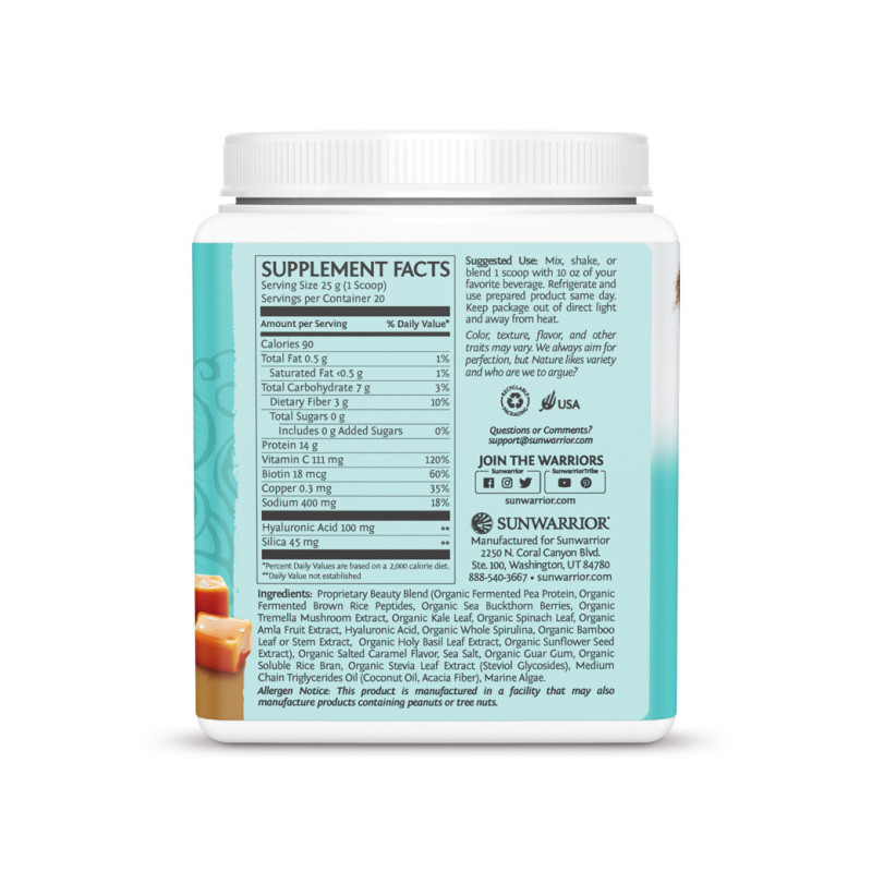 Sunwarrior - Collagen Builder Salted Caramel, Pulver - Bild 3