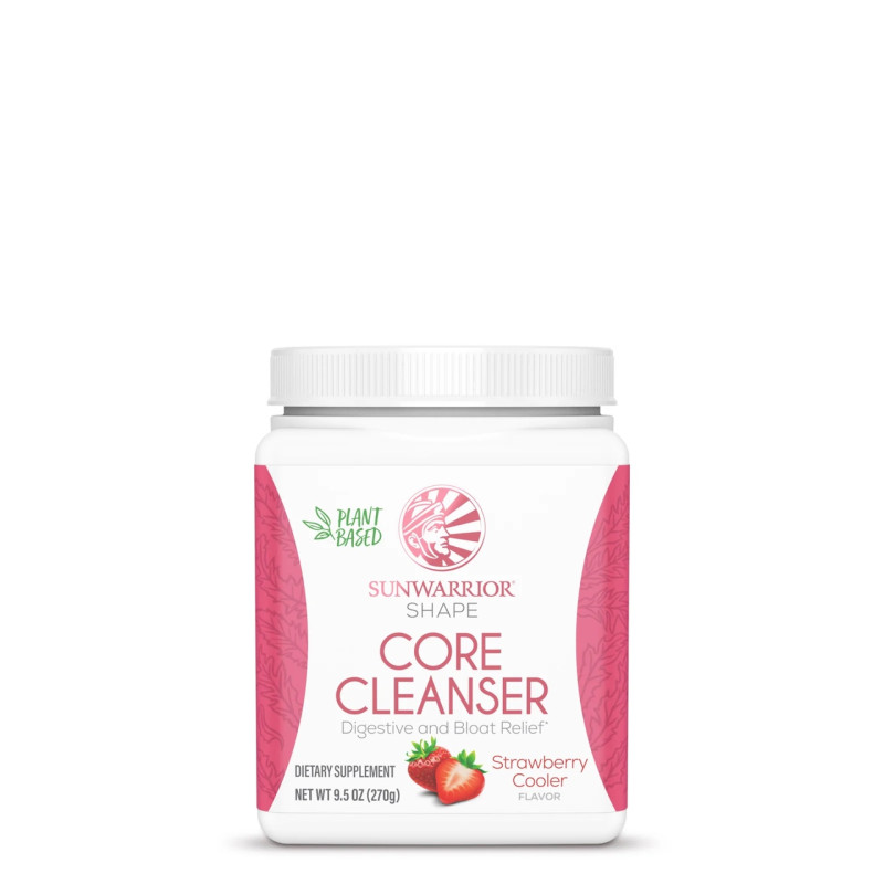 Sunwarrior - Core Cleanser Jordgubb, Pulver | Nya produkterMatsmältningshälsaProbiotikaEnzymer | Apoteka