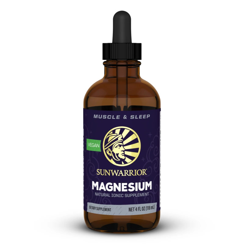 Sunwarrior - Joniskt Magnesium, Flytande, 60 ml | Nya produkterMagnesiumMatsmältningshälsa | Apoteka