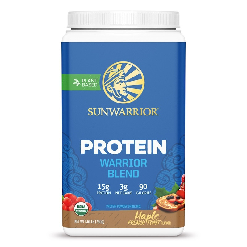 Sunwarrior - Proteinblandning Ekologisk Lönnsirap och Fransk Toast, Pulver | Nya produkterAminosyror och BCAABCAA och EAA | Apoteka