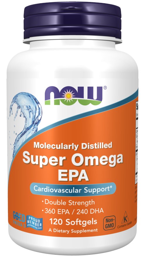 Super Omega EPA Molecularly Distilled - 120 softgels