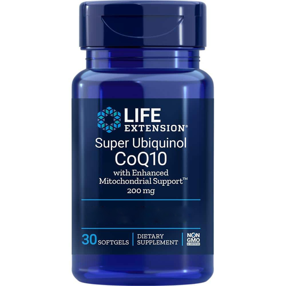 Life Extension - Super Ubiquinol CoQ10 med Förstärkt Mitokondriestöd, 200 mg - 30 mjukkapslar - Bild 4
