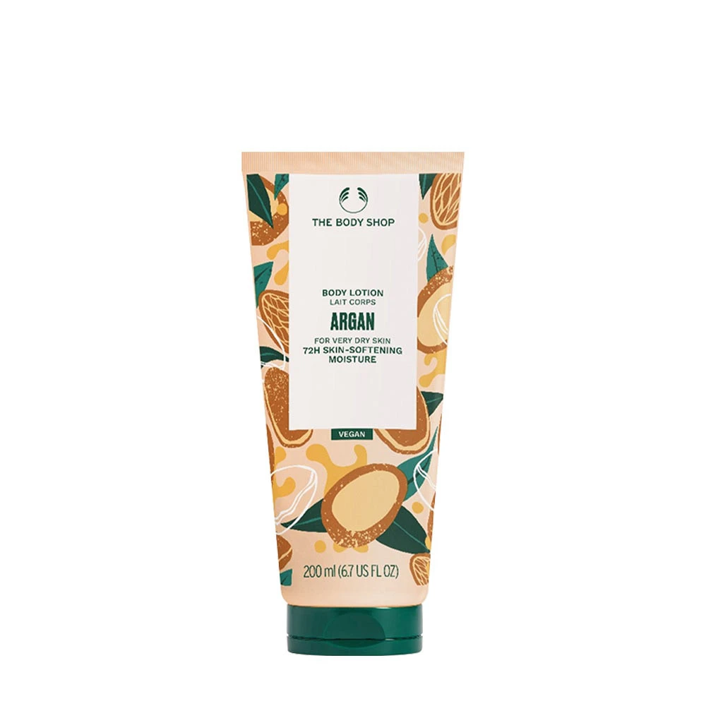 The Body Shop - Argan Kroppslotion, 200 ml | Hälsokost | Apoteka