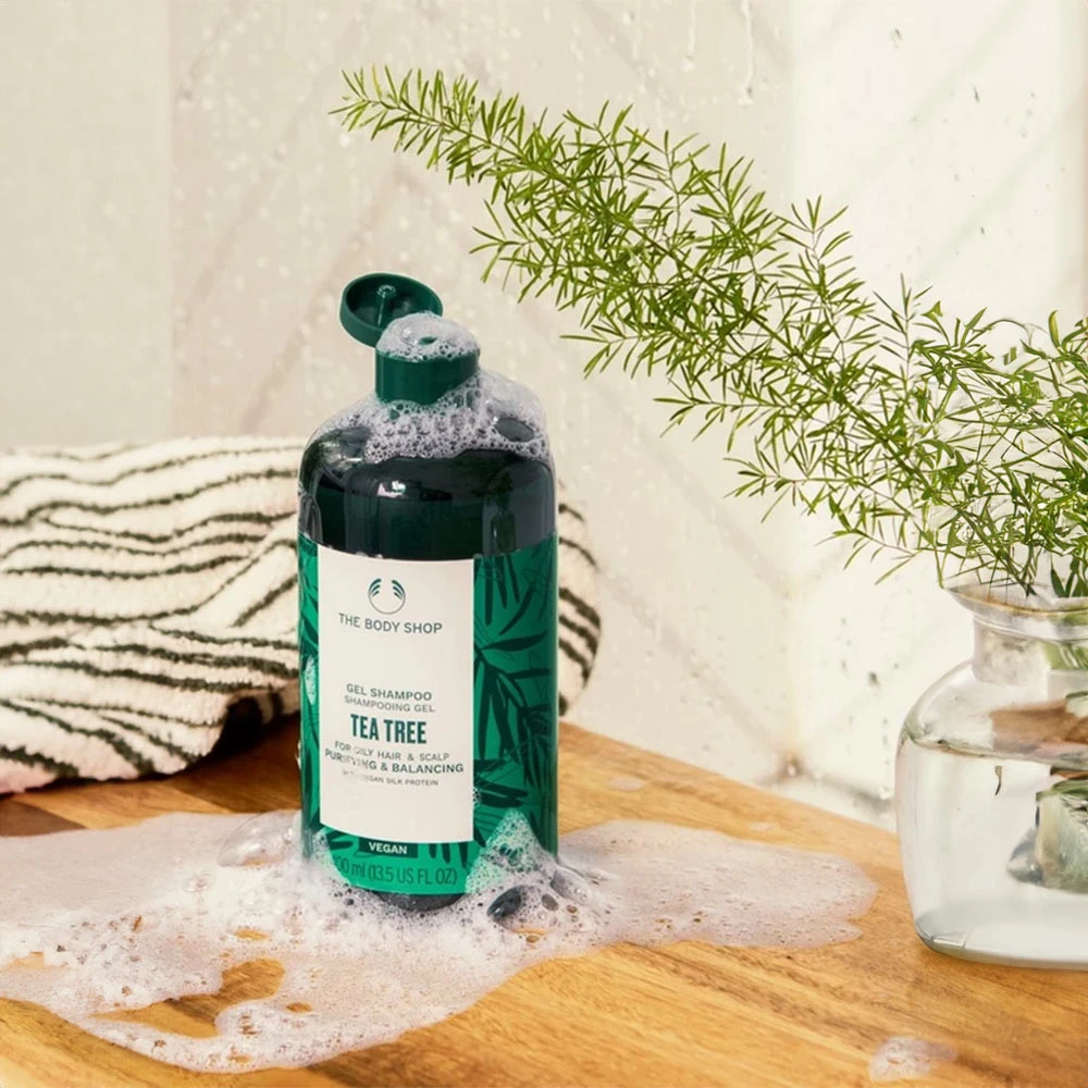 The Body Shop - Tea Tree Rengörande & Balanserande Schampo, 250 ml - Bild 3