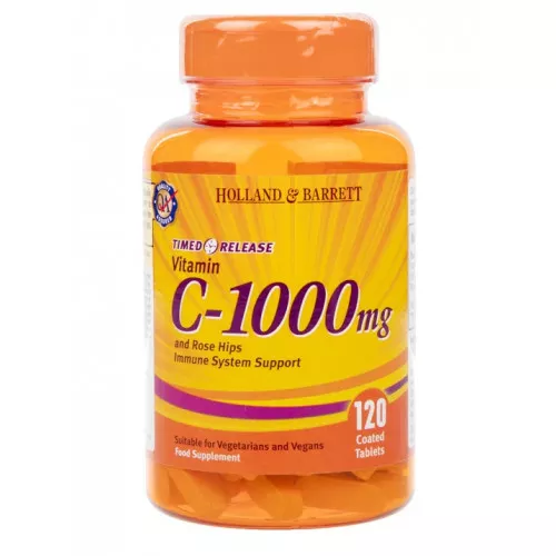 Timed Release C-vitamin med hyben