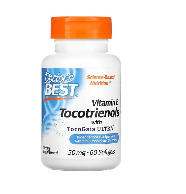 Doctors Best - Tocotrienoler, 50 mg - 60 mjukkapslar | Vitaminer och mineralerHälsa och välbefinnandeVissa vitaminerAntioxidanterHälsokost | Apoteka