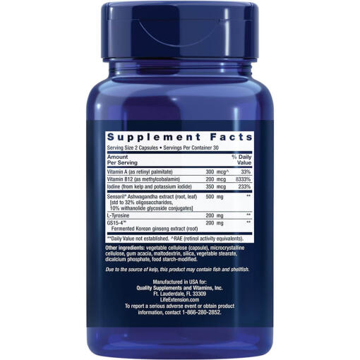 Life Extension - Triple Action Thyroid, 60 kapslar - Bild 5