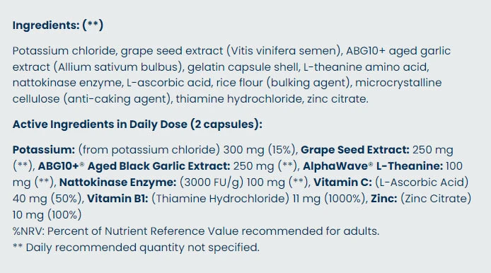 USA Medical - Blood Pressure Ultra, 60 kapslar - Bild 2