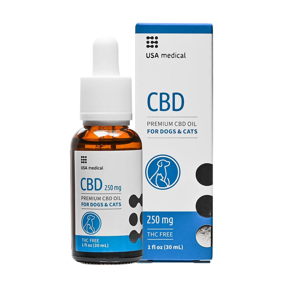 USA medical CBD Oil For Dogs And Cats 250 mg (30 ml