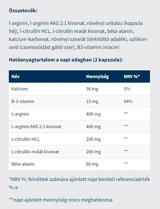 USA Medical - L-Arginin Komplex, 60 kapslar - Bild 2